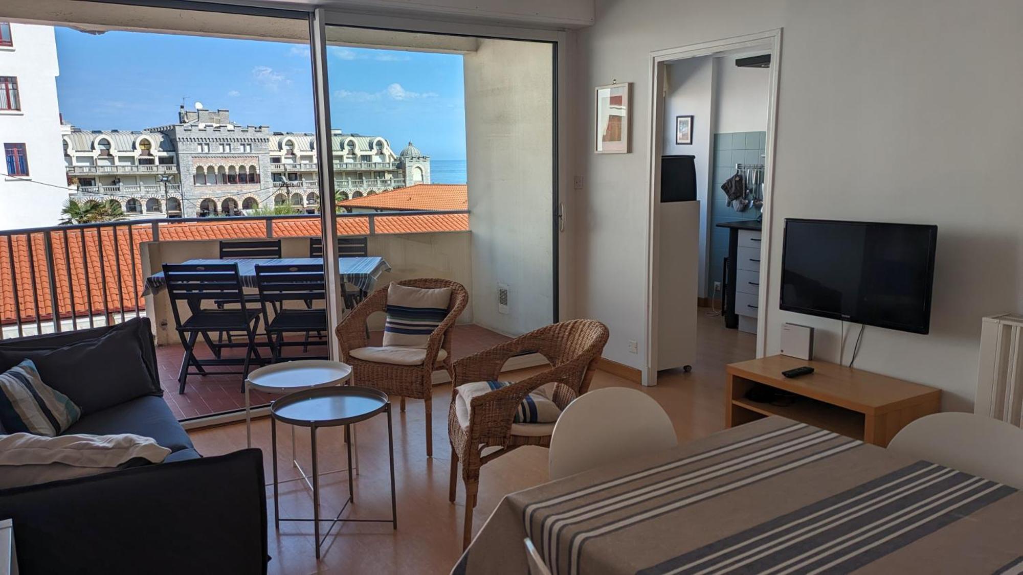 Appartement 3 Pieces Au Coeur D'Hendaye Plage Buitenkant foto
